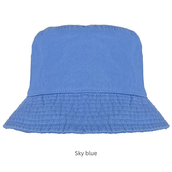 Cotton Bucket Hat for Outdoor Hiking - Cotton Bucket Hat for Outdoor Hiking - Image 27 of 31