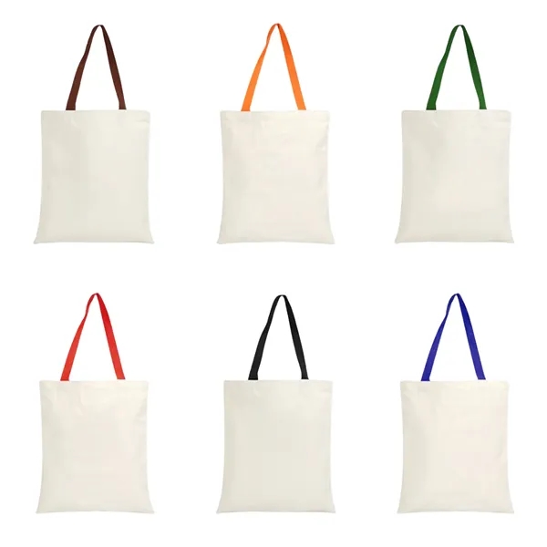 Promotional shopping canvas tote bag - Promotional shopping canvas tote bag - Image 5 of 10