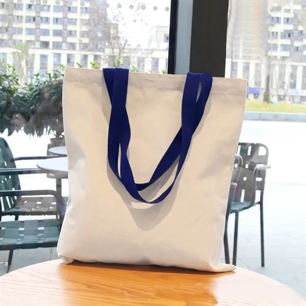 Promotional shopping canvas tote bag - Promotional shopping canvas tote bag - Image 7 of 10