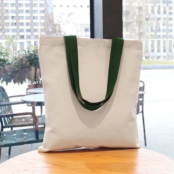 Promotional shopping canvas tote bag - Promotional shopping canvas tote bag - Image 8 of 10