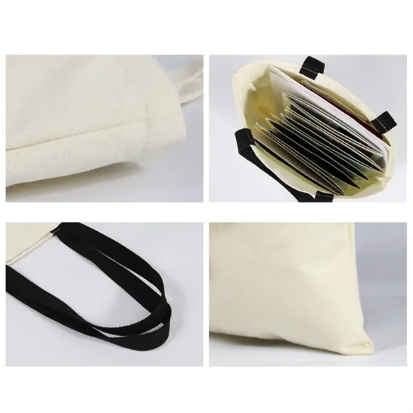 Promotional shopping canvas tote bag - Promotional shopping canvas tote bag - Image 9 of 10