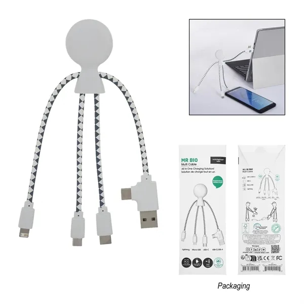 XOOPAR MR BIO ALL IN ONE CHARGING CABLE - XOOPAR MR BIO ALL IN ONE CHARGING CABLE - Image 1 of 2