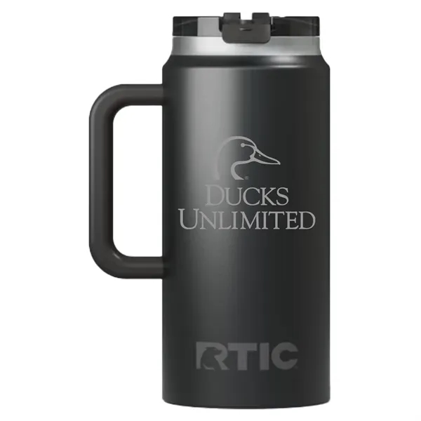 RTIC 64oz Ringed Stainless Steel Ceramic Lined Travel Mugs - RTIC 64oz Ringed Stainless Steel Ceramic Lined Travel Mugs - Image 2 of 25