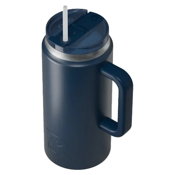 RTIC 64oz Ringed Stainless Steel Ceramic Lined Travel Mugs - RTIC 64oz Ringed Stainless Steel Ceramic Lined Travel Mugs - Image 12 of 25