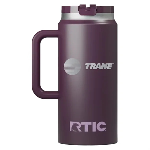 RTIC 64oz Ringed Stainless Steel Ceramic Lined Travel Mugs - RTIC 64oz Ringed Stainless Steel Ceramic Lined Travel Mugs - Image 17 of 25
