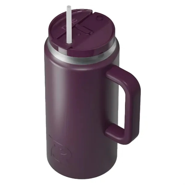 RTIC 64oz Ringed Stainless Steel Ceramic Lined Travel Mugs - RTIC 64oz Ringed Stainless Steel Ceramic Lined Travel Mugs - Image 18 of 25