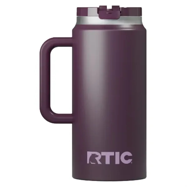 RTIC 64oz Ringed Stainless Steel Ceramic Lined Travel Mugs - RTIC 64oz Ringed Stainless Steel Ceramic Lined Travel Mugs - Image 19 of 25