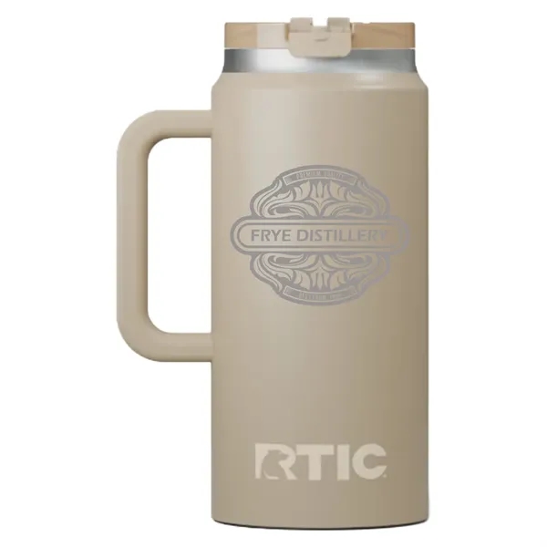 RTIC 64oz Ringed Stainless Steel Ceramic Lined Travel Mugs - RTIC 64oz Ringed Stainless Steel Ceramic Lined Travel Mugs - Image 20 of 25
