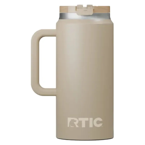 RTIC 64oz Ringed Stainless Steel Ceramic Lined Travel Mugs - RTIC 64oz Ringed Stainless Steel Ceramic Lined Travel Mugs - Image 22 of 25
