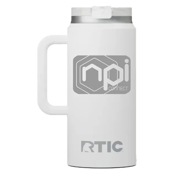 RTIC 64oz Ringed Stainless Steel Ceramic Lined Travel Mugs - RTIC 64oz Ringed Stainless Steel Ceramic Lined Travel Mugs - Image 23 of 25