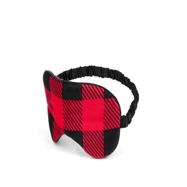 Original Stretch ™ Eye Mask - Red Plaid - Original Stretch ™ Eye Mask - Red Plaid - Image 0 of 1
