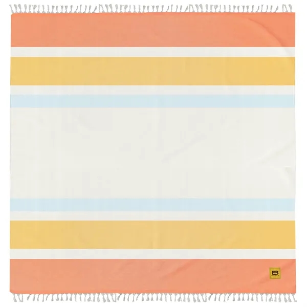 Big Beachy ™ Blanket  - Sunrise Stripes - Big Beachy ™ Blanket  - Sunrise Stripes - Image 0 of 1