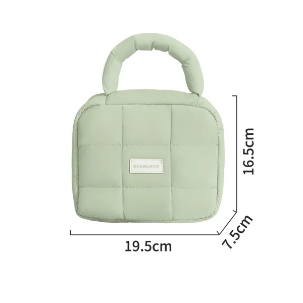 Puffer Makeup Bag - Puffer Makeup Bag - Image 2 of 2