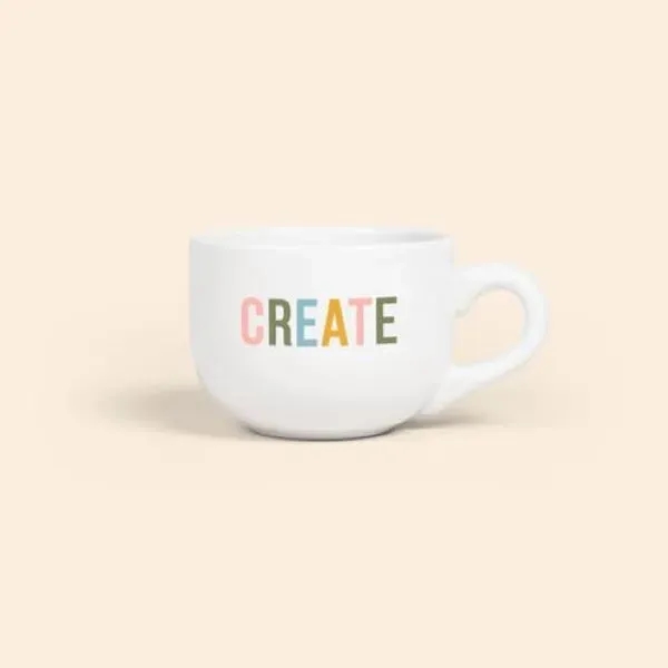 LATTE CERAMIC MUG 16 OZ. - LATTE CERAMIC MUG 16 OZ. - Image 1 of 3