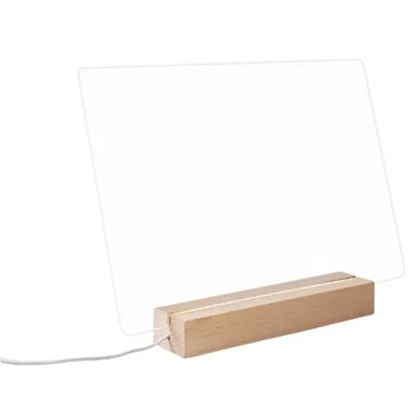 Acrylic Dry Erase Board W/ Led Light - Acrylic Dry Erase Board W/ Led Light - Image 1 of 1