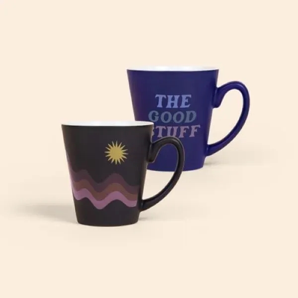 Two Tone Matte Latte Mug 12 oz. - Two Tone Matte Latte Mug 12 oz. - Image 1 of 3