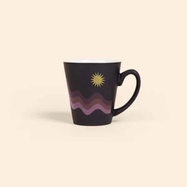 Two Tone Matte Latte Mug 12 oz. - Two Tone Matte Latte Mug 12 oz. - Image 2 of 3