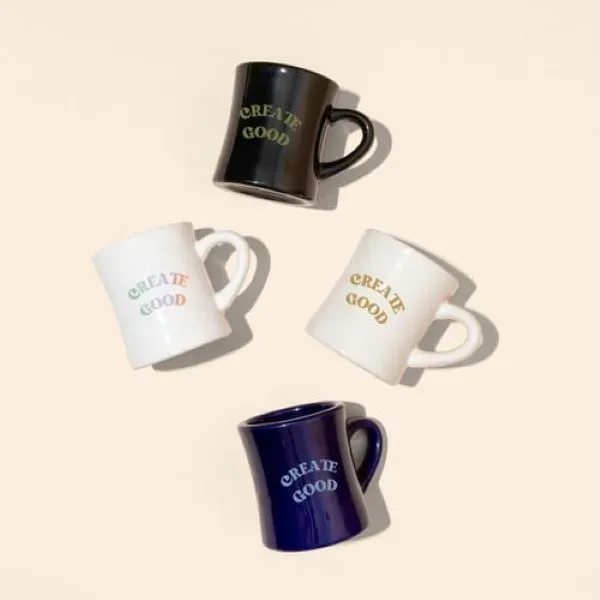 DINER MUG 10 OZ VITRIFIED - DINER MUG 10 OZ VITRIFIED - Image 0 of 4