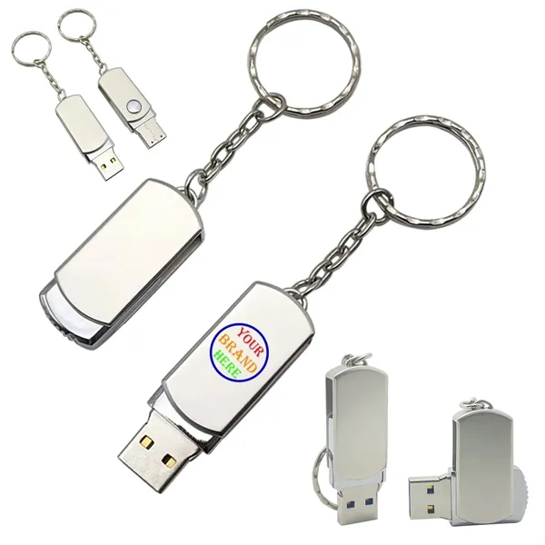 Keychain Usb Flash Drive 3.0-8Gb - Keychain Usb Flash Drive 3.0-8Gb - Image 0 of 1