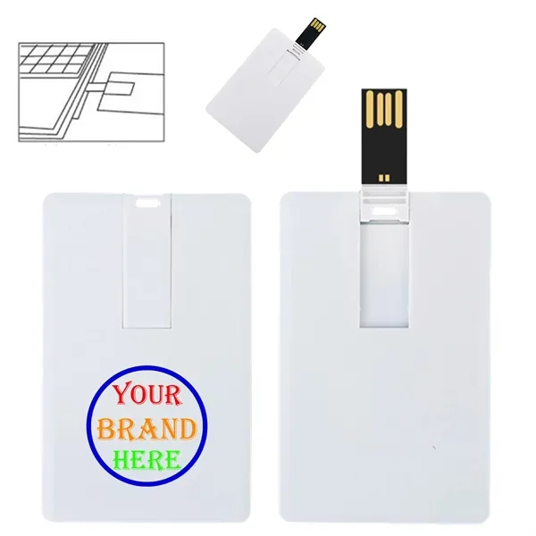 Flip Card Usb Flash Drive-8Gb - Flip Card Usb Flash Drive-8Gb - Image 0 of 1