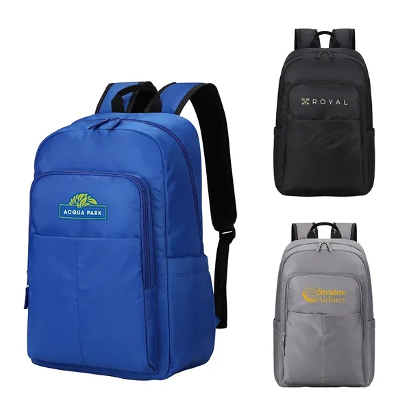 Niro Twill Polyester Backpack - Niro Twill Polyester Backpack - Image 0 of 3