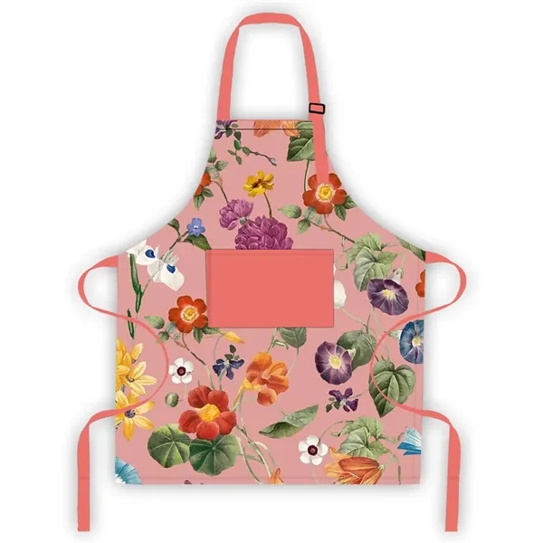 Full Color Dye Sublimated Waterproof Apron With Pouch - Full Color Dye Sublimated Waterproof Apron With Pouch - Image 3 of 3