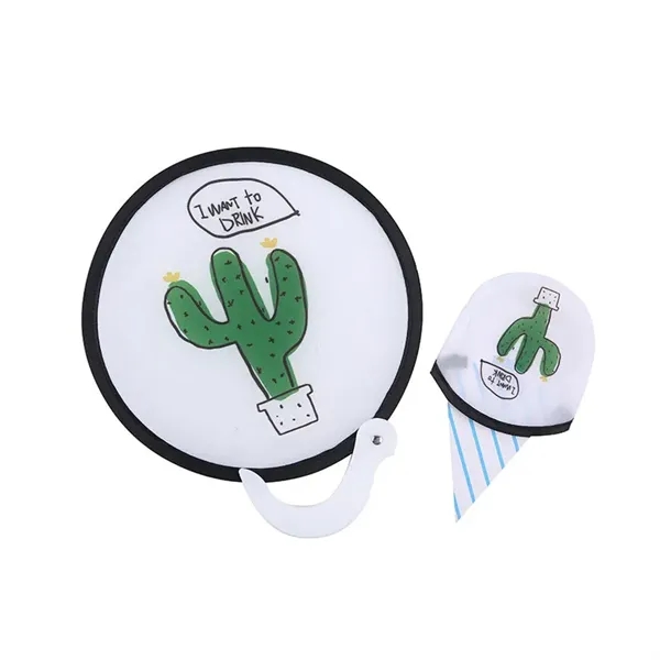 Custom round foldable frisbee fan - Custom round foldable frisbee fan - Image 3 of 5