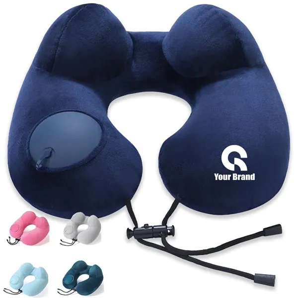 Inflatable U Shape Travel Pillow Plane Rucksack In Stock - Inflatable U Shape Travel Pillow Plane Rucksack In Stock - Image 0 of 3