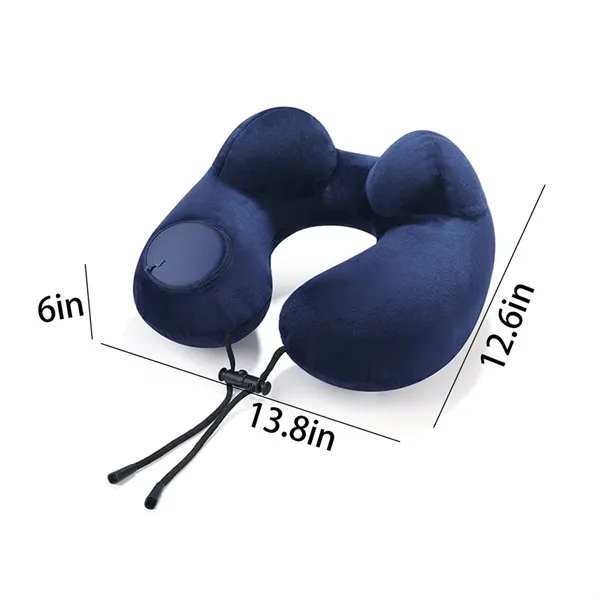 Inflatable U Shape Travel Pillow Plane Rucksack In Stock - Inflatable U Shape Travel Pillow Plane Rucksack In Stock - Image 1 of 3