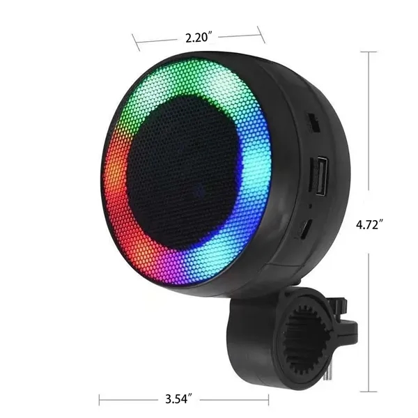 Portable Outdoor Bluetooth Speaker  Bike Motorcycle Riding - Portable Outdoor Bluetooth Speaker  Bike Motorcycle Riding - Image 1 of 3