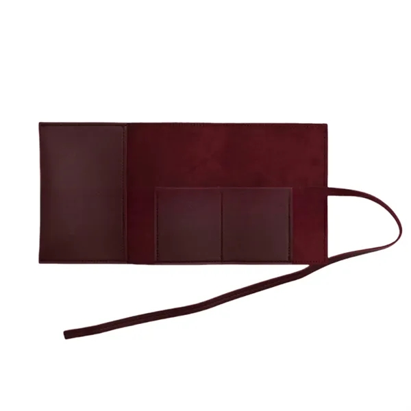 PU Leather Organizer Cable Roll Bag - PU Leather Organizer Cable Roll Bag - Image 7 of 8