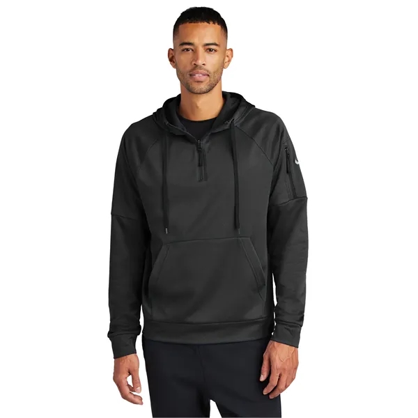 Nike Therma-FIT 1/4 Zip Fleece Hoodie - Nike Therma-FIT 1/4 Zip Fleece Hoodie - Image 0 of 4