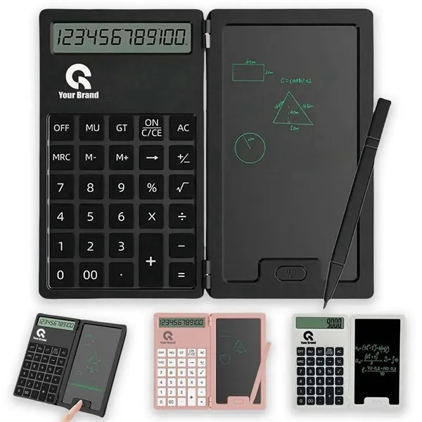 In Stock Calculator Handwriting Pad Foldable LCD Screen - In Stock Calculator Handwriting Pad Foldable LCD Screen - Image 0 of 4