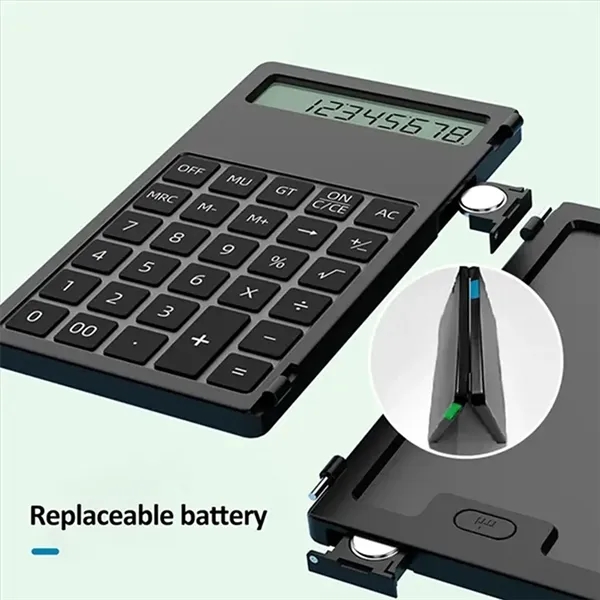 In Stock Calculator Handwriting Pad Foldable LCD Screen - In Stock Calculator Handwriting Pad Foldable LCD Screen - Image 3 of 4