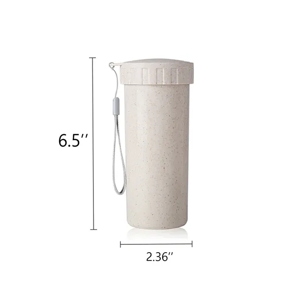 14OZ Creative Wheat Straw Mug - 14OZ Creative Wheat Straw Mug - Image 1 of 5
