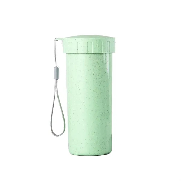 14OZ Creative Wheat Straw Mug - 14OZ Creative Wheat Straw Mug - Image 2 of 5