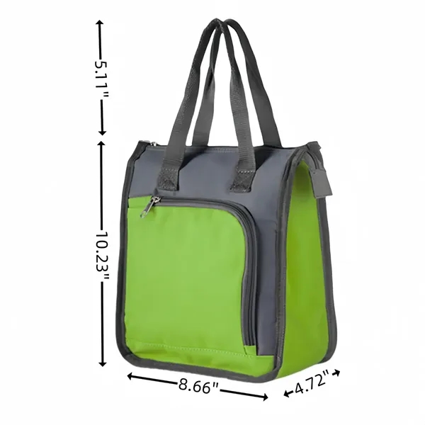 Stock Insulated Lunch Bag Tote Pouch Reusable Food Storage - Stock Insulated Lunch Bag Tote Pouch Reusable Food Storage - Image 1 of 4