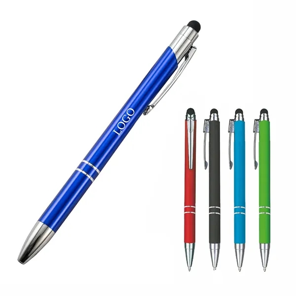 Soft Touch Stylus Metal Pen - Soft Touch Stylus Metal Pen - Image 0 of 0
