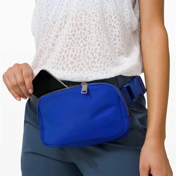 Waterproof Fanny Pack Crossbody Waist Bag Sling Belt Pouch - Waterproof Fanny Pack Crossbody Waist Bag Sling Belt Pouch - Image 4 of 5