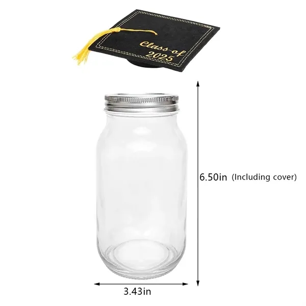 College high school party decor gifts graduation mason jar - College high school party decor gifts graduation mason jar - Image 1 of 4
