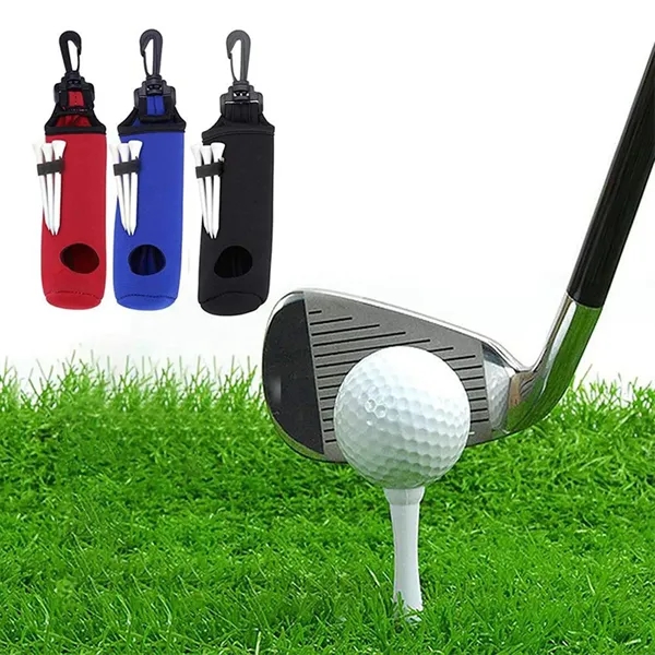 Neoprene Golf Ball Carry Bag - Neoprene Golf Ball Carry Bag - Image 3 of 4
