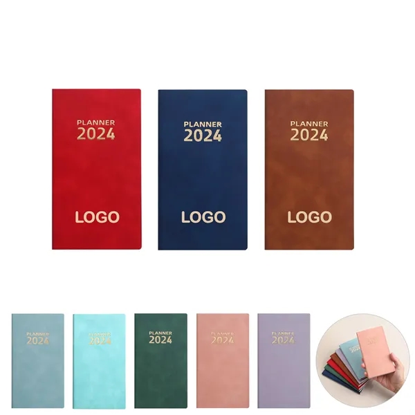 Faux Leather Pocket Planner - Faux Leather Pocket Planner - Image 0 of 13