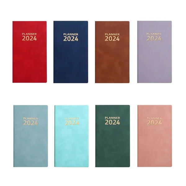 Faux Leather Pocket Planner - Faux Leather Pocket Planner - Image 1 of 13