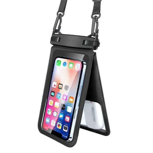 Dual Compartment Waterproof Phone Pouch Floating Dry Bag - Dual Compartment Waterproof Phone Pouch Floating Dry Bag - Image 2 of 3