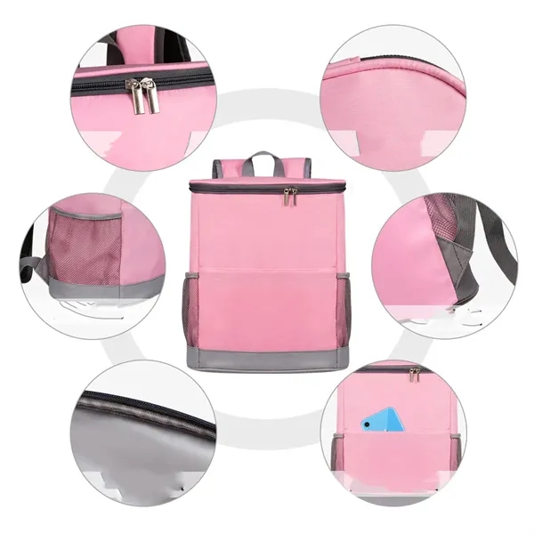 Insulated Cooler Backpack Waterproof Leakproof Cooler Bag - Insulated Cooler Backpack Waterproof Leakproof Cooler Bag - Image 2 of 4