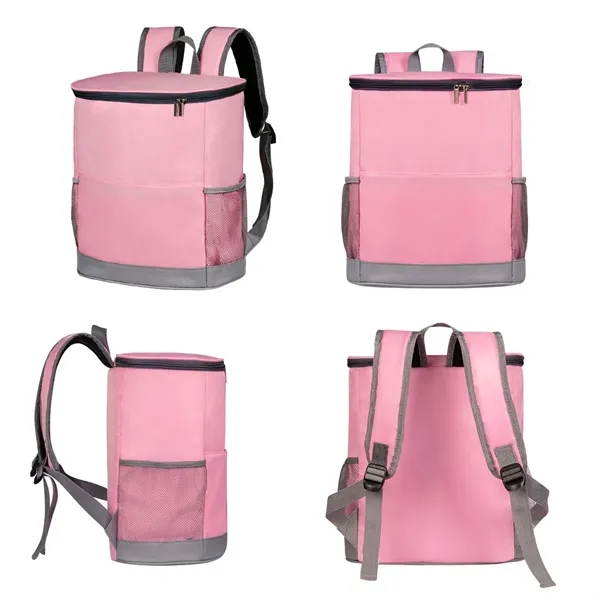 Insulated Cooler Backpack Waterproof Leakproof Cooler Bag - Insulated Cooler Backpack Waterproof Leakproof Cooler Bag - Image 3 of 4