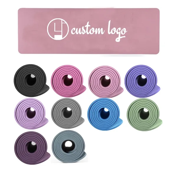 72.05" x 24.02" And 0.24" Thick TPE Yoga Mat