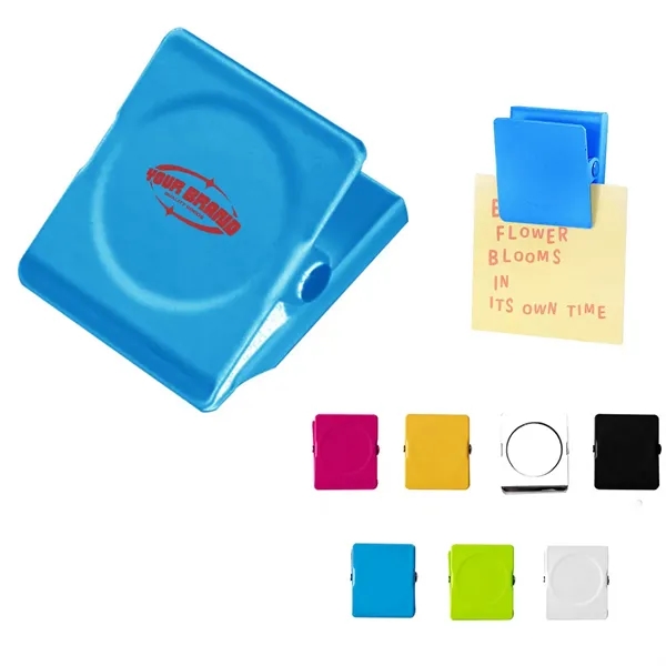 Strong Magnetic Metal Square Clip Note Holder - Strong Magnetic Metal Square Clip Note Holder - Image 0 of 4