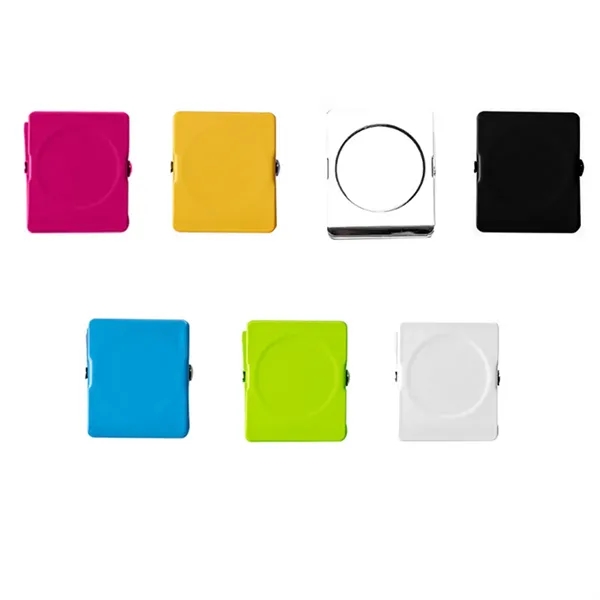 Strong Magnetic Metal Square Clip Note Holder - Strong Magnetic Metal Square Clip Note Holder - Image 2 of 4