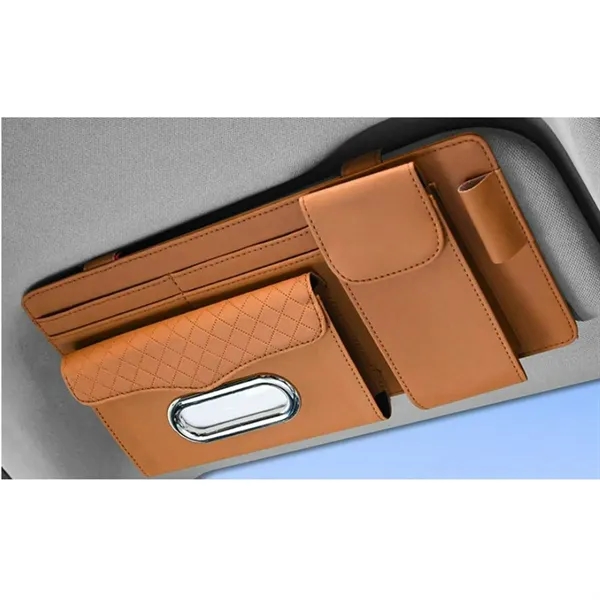 Car Sun Visor Organizer - Car Sun Visor Organizer - Image 1 of 4